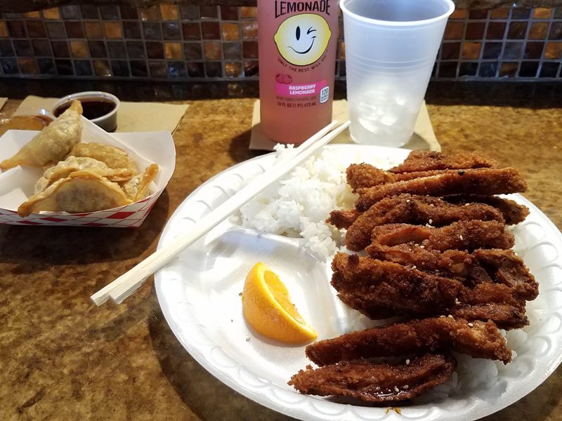 Teriyaki Stop food